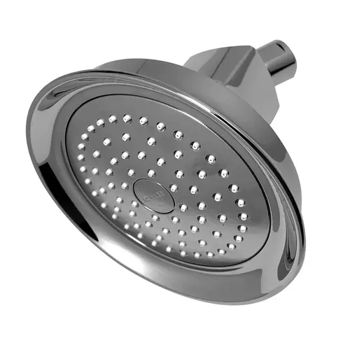 Contemporary Shower Head Assembly Vibrant Polished Nickel