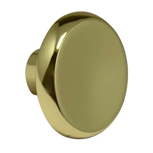 Transitional Mushroom Oversized Kitchen Cabinet Knob 3/4" Polished Brass - pack of 2