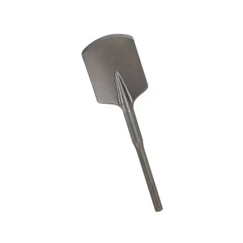 Spade Bit, 4-1/2 in Dia, 17 in OAL, SDS Max Shank Gray Spade Bit, 4-1/2 in Dia, 17 in OAL, SDS Max Shank Gray