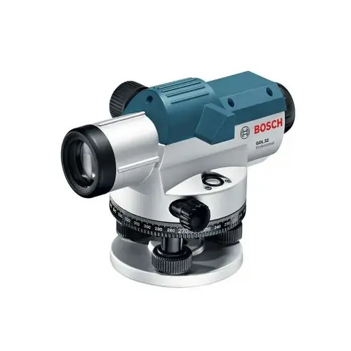 Optical Levels; Type: Automatic Optical Level ; Magnification: 32x ; Level Type: Self-Leveling Compensator ; Accuracy: 400 ft ; Tube Length (Decimal Inch): 5.6000 ; Maximum Measuirng Range (Feet): 400.00 Optical Levels; Type: Automatic Optical Level ; Magnification: 32x ; Level Type: Self-Leveling Compensator ; Accuracy: 400 ft ; Tube Length (Decimal Inch): 5.6000 ; Maximum Measuirng Range (Feet): 400.00