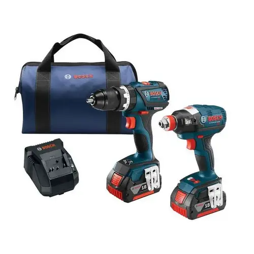 18v Hammer Drill & Impact Driver Set 18v Hammer Drill & Impact Driver Set