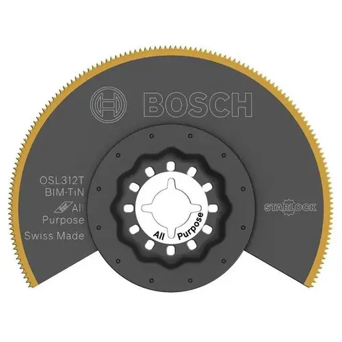 3-1/2 in. Starlock Titanium Bi-Metal Segmented Saw Blade Black