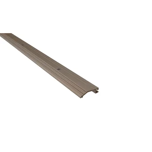 36" (3') x 2" x 1/2" Saddle Threshold Dark Bronze Anodized Aluminum Finish 36" (3') x 2" x 1/2" Saddle Threshold Dark Bronze Anodized Aluminum Finish