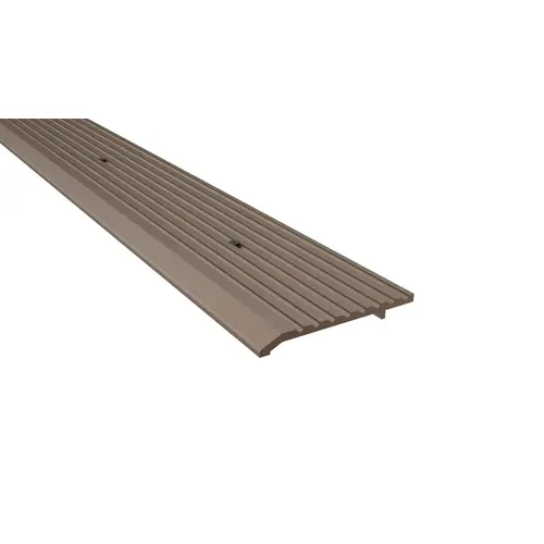 Half Saddle Threshold, 1/2" by 5" by 48", Dark Bronze Half Saddle Threshold, 1/2" by 5" by 48", Dark Bronze