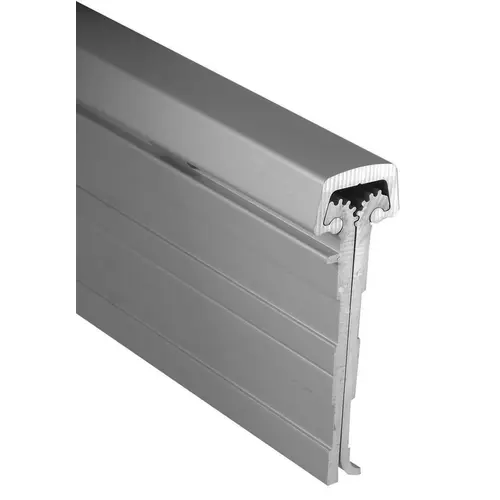 83" (6 ft 11") Full Mortise PemKonnect  Modular Heavy Duty Geared Continuous Hinge Clear Anodized Aluminum Finish