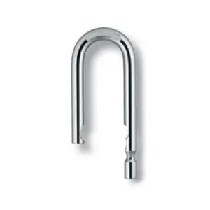 ABUS 83413 83/45 SERIES SHACKLE, 6 IN Silver