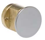 Kaba Ilco 7010DC-26D Dummy Rim Cylinder, 626/US26D Satin Chrome