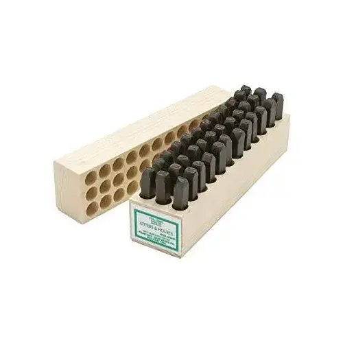 Steel Stamp 1/8 Letter Set