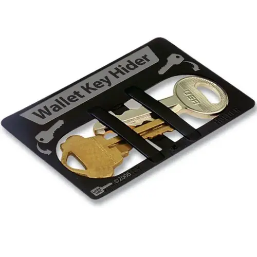 Wallet Key Hider Black - pack of 5