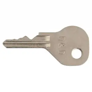 D&D Technologies MLDUP Flat Duplicate Key For LokkLatch Round Gate Latch