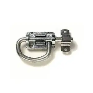 Engerts 98HL 4-1/2" Heavy Duty Sliding Handle Latch Bolt Zinc Plated