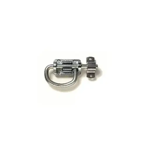 Heavy Duty Sliding Handle Latch Bolt Zinc Plated
