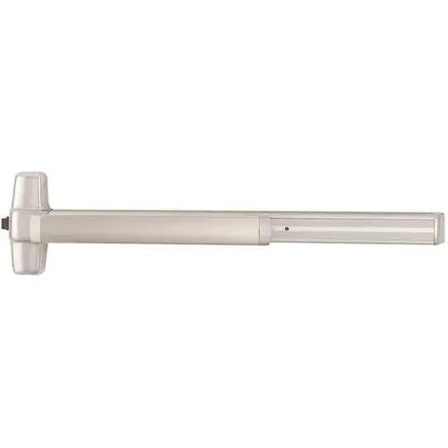 99 Series 3 ft. Rim Exit Device with Night Latch Trim Satin Chrome 99 Series 3 ft. Rim Exit Device with Night Latch Trim Satin Chrome