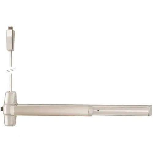 99 Series 3 ft. Surface-Mounted Vertical Rod Exit Only Device Satin Chrome 99 Series 3 ft. Surface-Mounted Vertical Rod Exit Only Device Satin Chrome