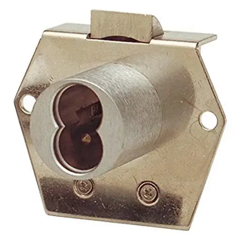 26D Vertical Rim Mount Cabinet Latch Lock for SFIC, 1-1/16" Length, Less Cylinder, Satin Chrome