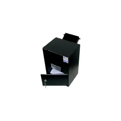 Through-the-Door or Wall Depository Black Through-the-Door or Wall Depository Black
