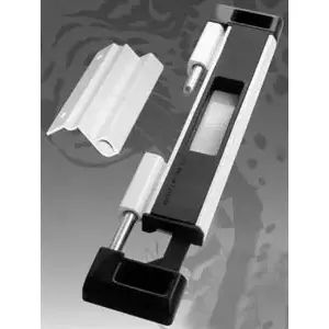 CAL 001 Double Bolt Lock, White