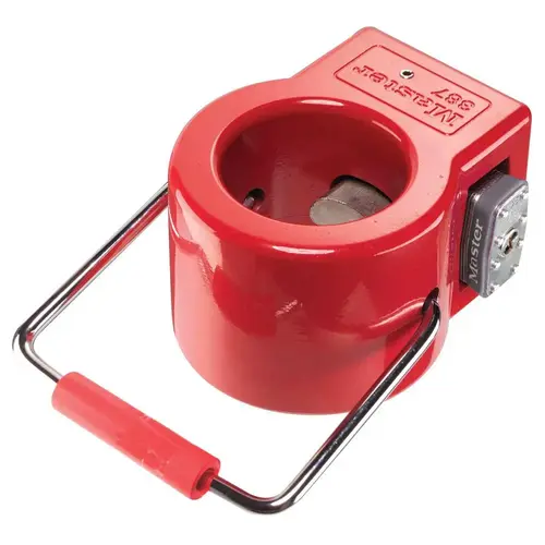 King Pin Lock for Semi-Trailers, RV and Fifth Wheel Trailers Red King Pin Lock for Semi-Trailers, RV and Fifth Wheel Trailers Red