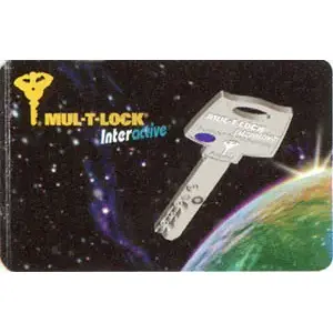 Mul-T-Lock 264SP-CARD KEY ORDER CARD (PRE- COMBINATED) INTERACTIVE PLUS
