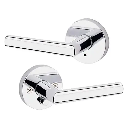 Milan Round Privacy Lever Bright Chrome Milan Round Privacy Lever Bright Chrome