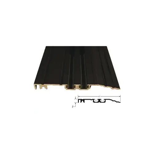 THRESHOLD TRACK EXTR 6" TPRD-1 SIDE, DB - 8ft THRESHOLD TRACK EXTR 6" TPRD-1 SIDE, DB - 8ft