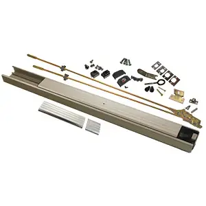 Jackson 1285RHR-36AL Concealed Vertical Rod Exit Device Reverse Bevel 36" Size Aluminum Finish