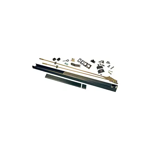 Concealed Vertical Rod Exit Device Reverse Bevel 48" Size Dark Bronze Finish Concealed Vertical Rod Exit Device Reverse Bevel 48" Size Dark Bronze Finish