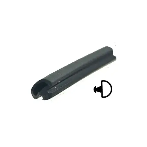 1/4" GLASS STOP GLAZING VINYL