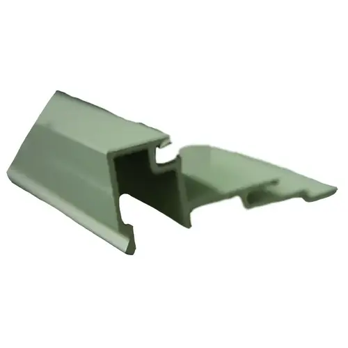 SQUARE GLASS STOP GUTTER - CL - 4ft SQUARE GLASS STOP GUTTER - CL - 4ft