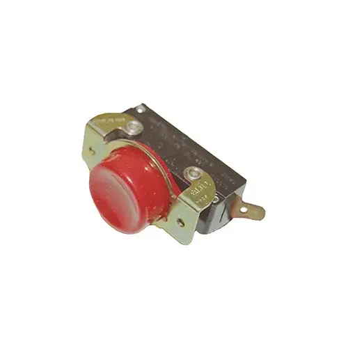SWITCH, 1" RED PUSHBUTTON SWITCH, 1" RED PUSHBUTTON