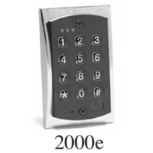 Commercial Access Solutions (IEI) IEI 2000e 2000e Flush-mount Backlit Access Control Keypad
