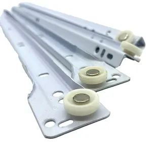 Laurey 10520 Bottom Mount Euro-Slide 20" White One Pack For One Cabinet