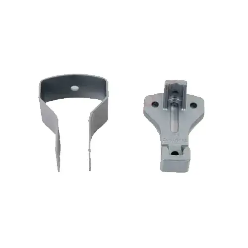 Top Fitting and Cover for 5654 / 5754 Mullions, Lacquer Sprayed Aluminum Finish Satin Anodized Top Fitting and Cover for 5654 / 5754 Mullions, Lacquer Sprayed Aluminum Finish Satin Anodized