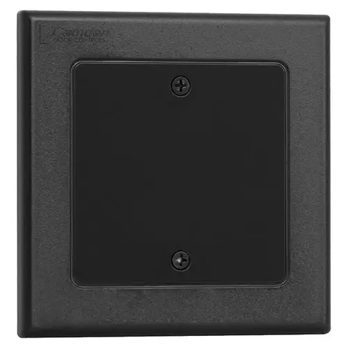 SureWave CM-331 Series Touchless Switch, 1" to 28" Range, 1 Relay, Double Gang Faceplate, Black Finish Applied SureWave CM-331 Series Touchless Switch, 1" to 28" Range, 1 Relay, Double Gang Faceplate, Black Finish Applied