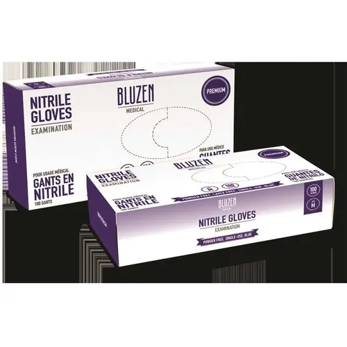 Large Blue Examination 6mil Nitrile Gloves Case - pack of 1000 Large Blue Examination 6mil Nitrile Gloves Case - pack of 1000