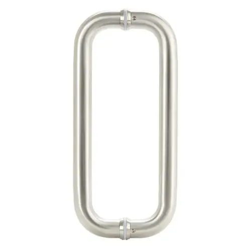 Door Pull 12" L Satin Silver Stainless Steel Satin Door Pull 12" L Satin Silver Stainless Steel Satin