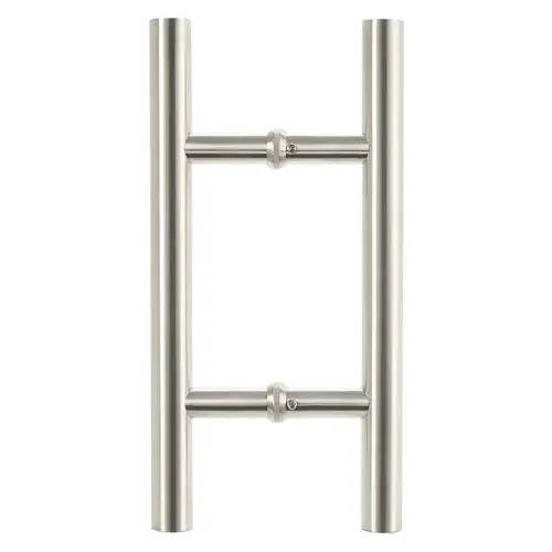 Door Pull 12" L Satin Silver Stainless Steel Satin Door Pull 12" L Satin Silver Stainless Steel Satin