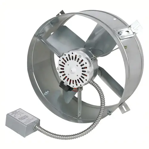 Gable Mount Ventilator 15" H X 14" D 1 speed Mill Gable Mount Ventilator 15" H X 14" D 1 speed Mill