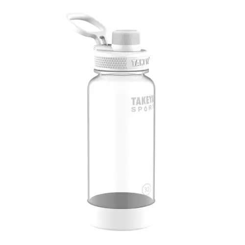 Water Bottle with Spout Lid 32 oz Clear BPA Free Clear Water Bottle with Spout Lid 32 oz Clear BPA Free Clear
