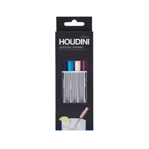 Cocktail Straws Assorted Stainless Steel/Silicone Assorted Cocktail Straws Assorted Stainless Steel/Silicone Assorted