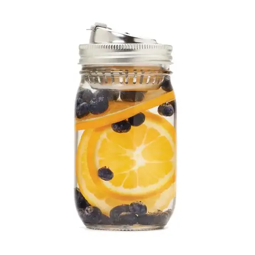 Fruit Infusion Mason Jar Lid Regular Mouth Fruit Infusion Mason Jar Lid Regular Mouth