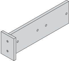 CRL-U.S. Aluminum DJ750 Drill Jig for Shear Block Assembly, 4500 Series Curtain Wall Mill