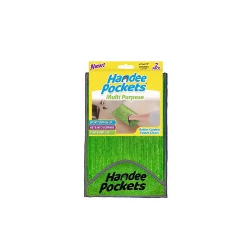 Cleaning Cloth Microfiber 6.25" W X 9.75" L Green Pair Cleaning Cloth Microfiber 6.25" W X 9.75" L Green Pair