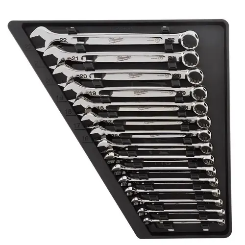 Combination Wrench Set Max Bite Metric Black/Silver Combination Wrench Set Max Bite Metric Black/Silver