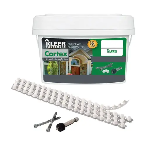 Trim Screws with Plugs Cortex No. 7 X 2.75" L Hex Drive Hex Head Smooth Trim Screws with Plugs Cortex No. 7 X 2.75" L Hex Drive Hex Head Smooth