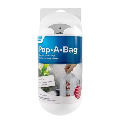 Pop-A-Bag Hanger  White - pack of 12