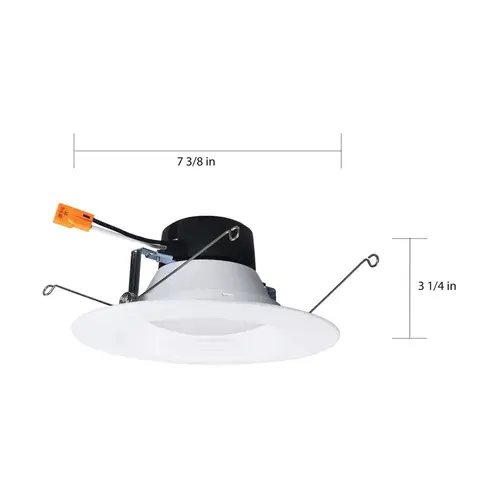 Retrofit Downlight Kit White 5-6" W LED 9 W White Retrofit Downlight Kit White 5-6" W LED 9 W White