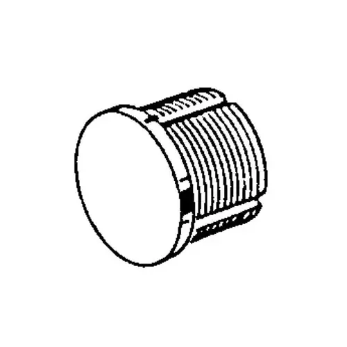 1" Dummy Mortise Cylinder, 605/US3 Bright Brass 1" Dummy Mortise Cylinder, 605/US3 Bright Brass