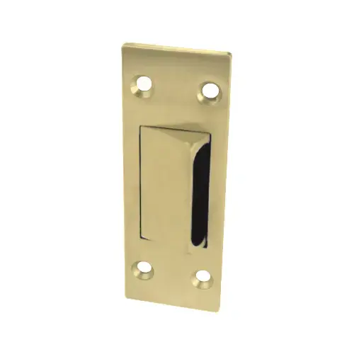 Stand Alone Rescue Stop For Converting Double Acting Center Hung Door To Single Acting Satin Brass Stand Alone Rescue Stop For Converting Double Acting Center Hung Door To Single Acting Satin Brass
