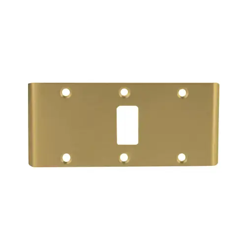 Double Lipped Strike Cylindrical Latch For Center Hung Door Satin Brass Double Lipped Strike Cylindrical Latch For Center Hung Door Satin Brass